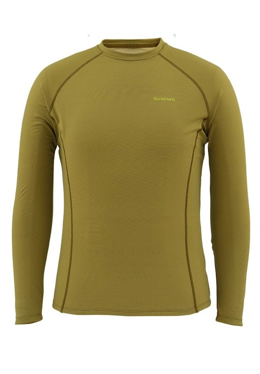 Simms Waderwick Core Crewneck Army Green Simms Waderwick Core Crewneck Army Green